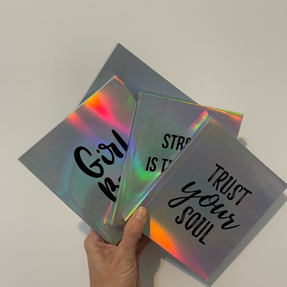 NEW| Flood Foil Motivational, Positive Affirmation Notepads - Picture 2 of 3